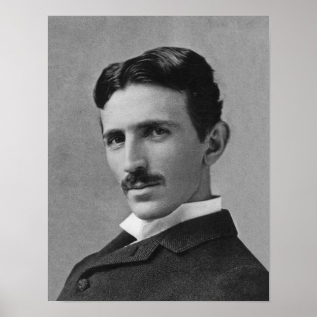 Poster Nikola Tesla, 1894 (Devant)
