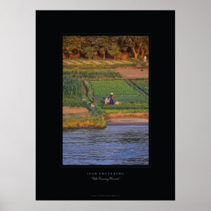 Poster "Nile Evening Harvest"