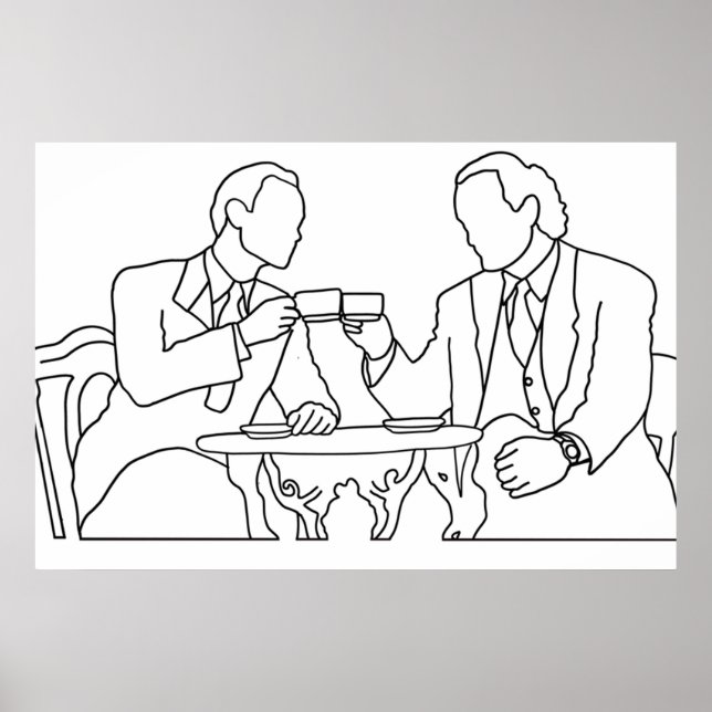 Poster niles et frasier (Devant)