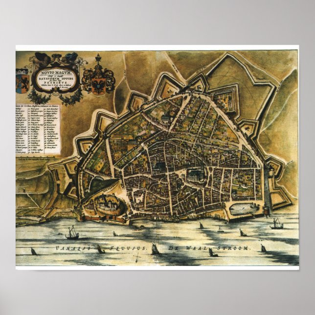 Poster Nimègue - 1652 (Devant)