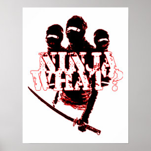 POSTER NINJA QUOI ?