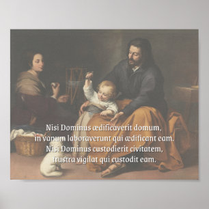 Poster Nisi Dominus Imprimer