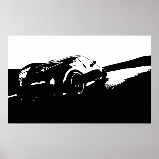Poster Nissan 350z (Devant)