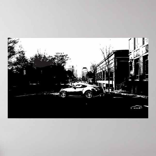 Poster Nissan 370Z (Devant)