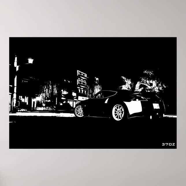 Poster Nissan 370Z (Devant)