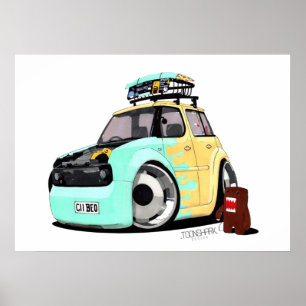 Poster Nissan Cube vs domo