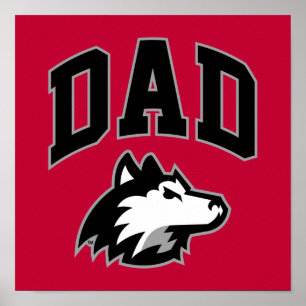 Poster NIU Huskies Papa