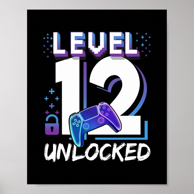 Poster Niveau 12 Jeu vidéo non bloqué (Devant)