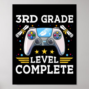 Poster Niveau 3ème Niveau Gamer Complet Enfants Cl De 202