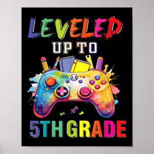 Poster Niveau 5e année cinquième année retour à l'école