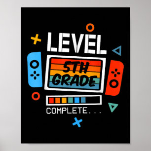 Poster Niveau 5e année Vidéo Dernière journée de l'école