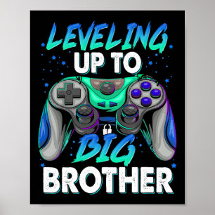 Poster Niveau Jusqu'À Big Bro Gamer Jeu Vidéo Big Brothe