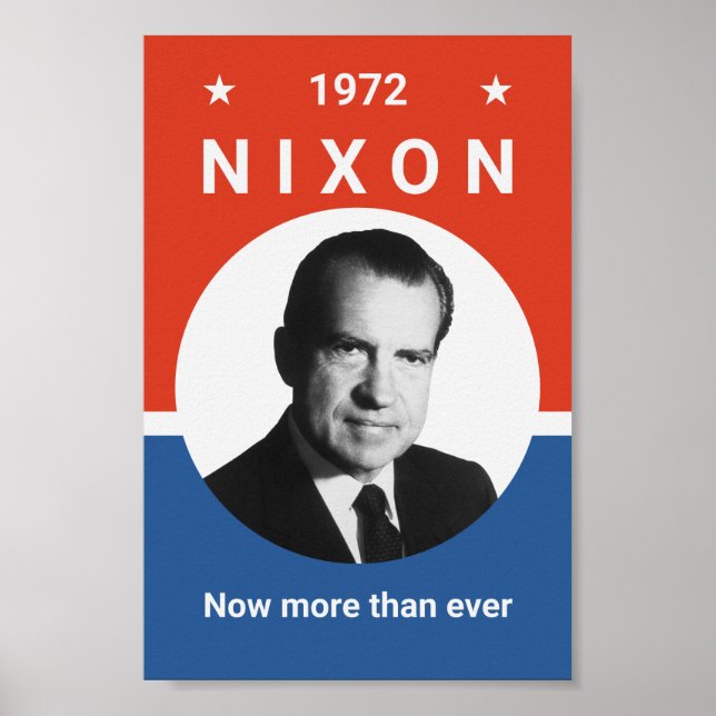 Poster Nixon - Plus Que Jamais - 1972 (Devant)