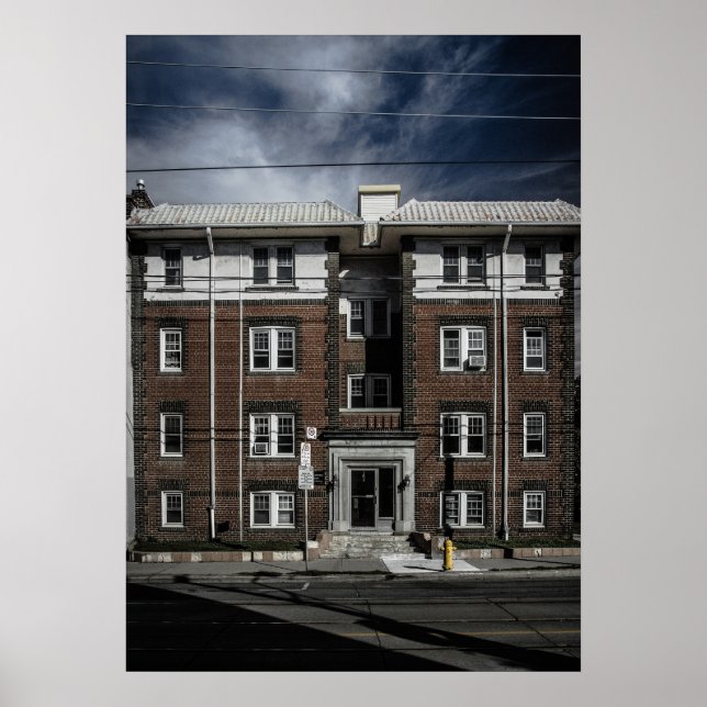 Poster No 1836 Queen St E 2 Version couleur (Devant)