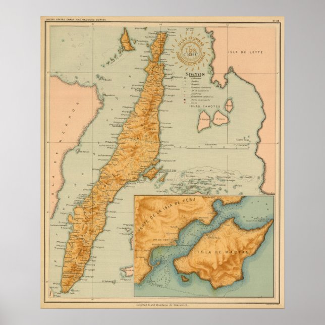 Poster No 22 Cebu (Devant)