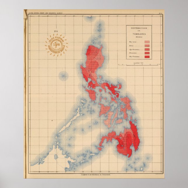 Poster No 6 Signes Temblores de distribution (Devant)