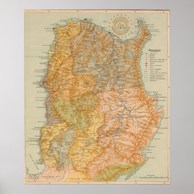 Poster No 7 Luzon (Devant)