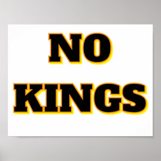 POSTER NO KINGS