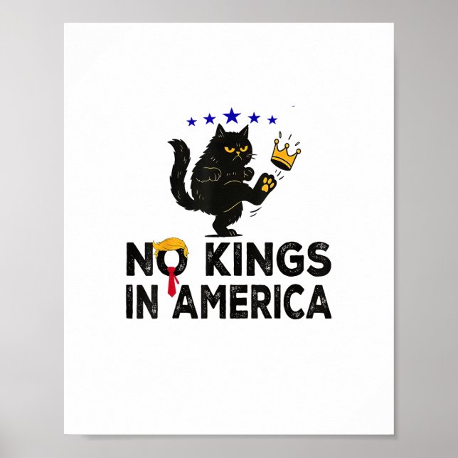 Poster No Kings In America We The People Political Minima (Devant)