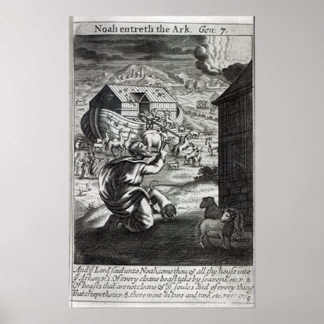Poster Noah entre dans l'Arche (Devant)