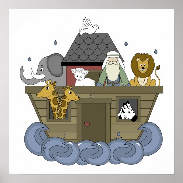 Poster Noahs Ark jusqu'à 23x23 (Devant)