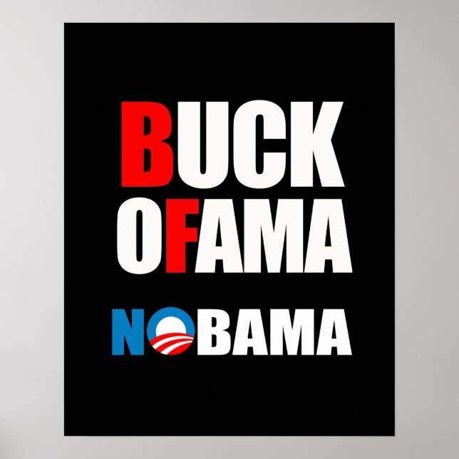 POSTER NOBAMA (Devant)