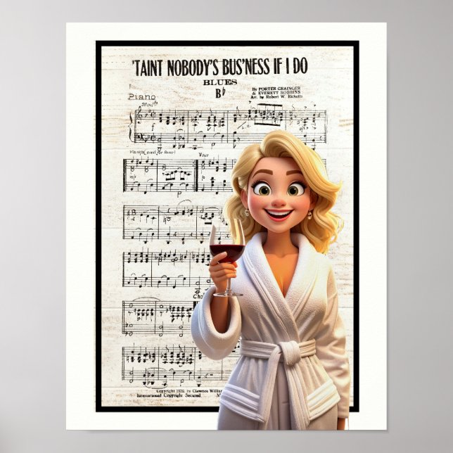 Poster Nobody’s Business if I Do (Devant)