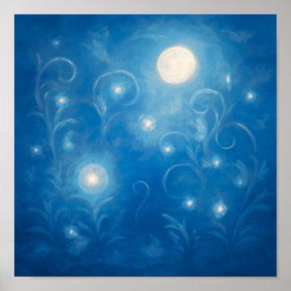 Poster Nocturne Lumineuse