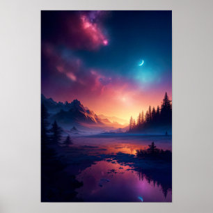 Poster Nocturne sauvage