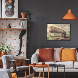 Poster Noé Préparer le Grand Arche