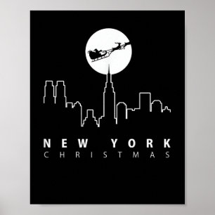Poster Noël à New York