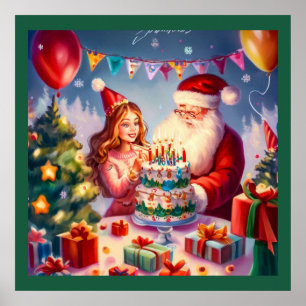 Poster Noël Anniversaire 8