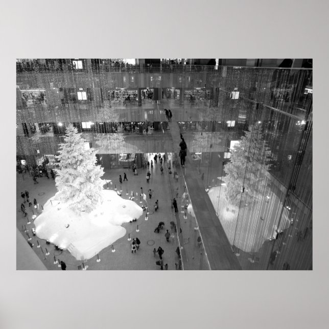 Poster Noël au bâtiment Kitte : Tokyo  (Devant)