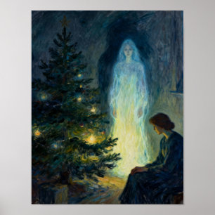Poster Noël avec le fantôme de toi