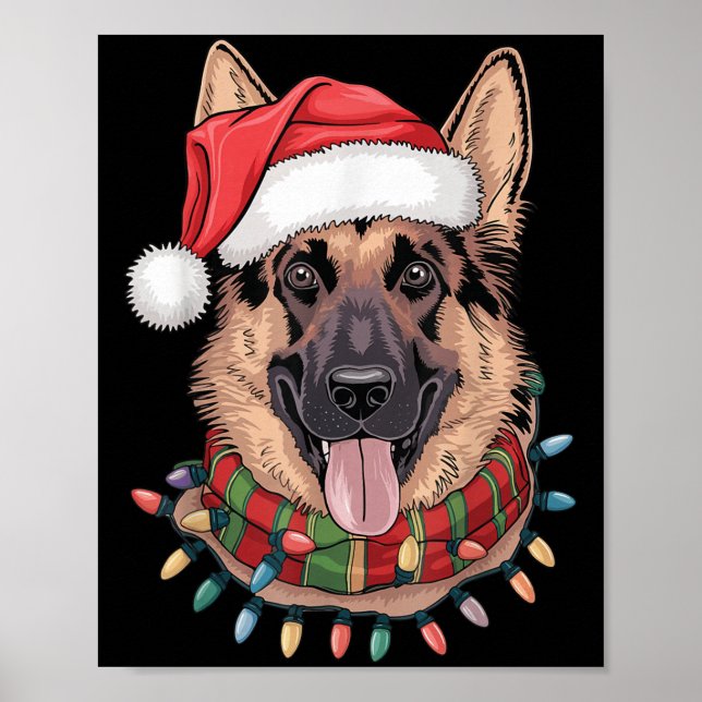 Poster Noël berger allemand (Devant)