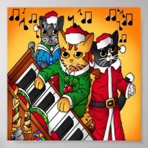 Noël Carol Cats