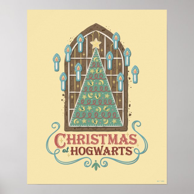 Poster Noël chez HOGWARTS™ - Graphique de cookies (Devant)