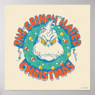 Poster Noël de Grinch haï