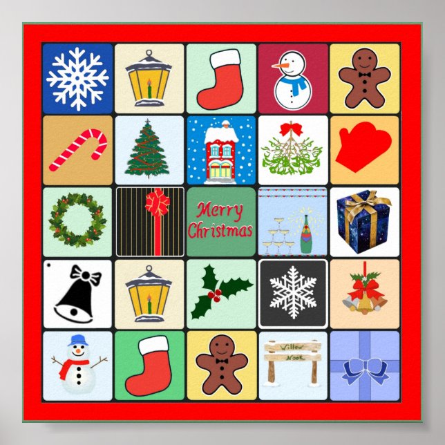 Poster Noël de toutes les choses (Devant)