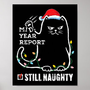 Poster Noël en juillet Rapport semestriel Toujours méchan