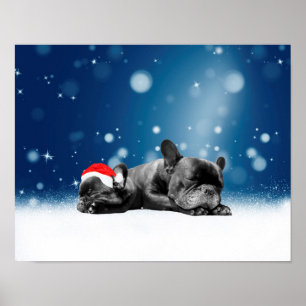 Poster Noël Français Chien de taule Chien Chien de Chien