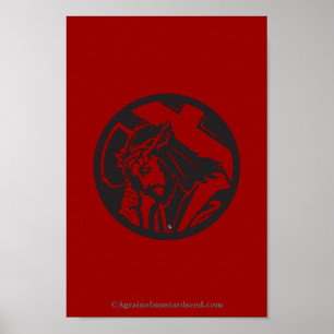 Poster Noël Jésus