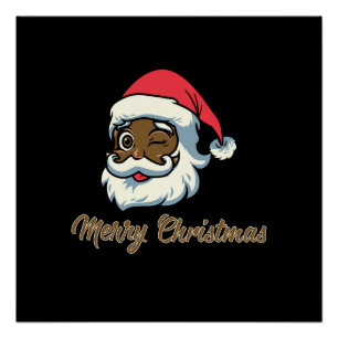 Poster Noël Joyeux Noël de Noël de Noël de Père Noël