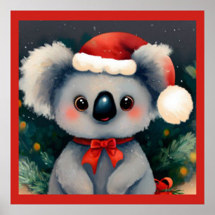 Poster Noël Koala 1