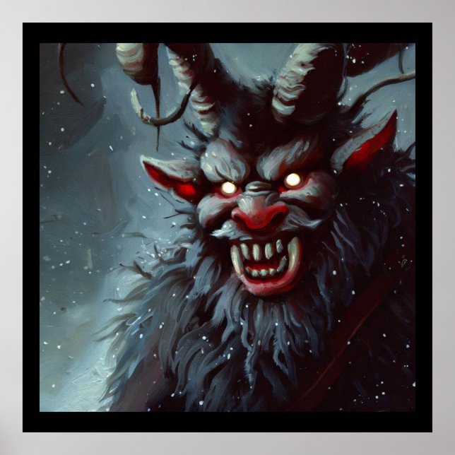 Poster Noël Krampus 2 (Devant)