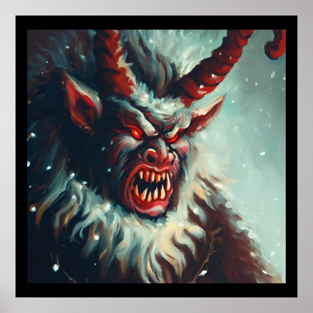 Poster Noël Krampus 3 (Devant)