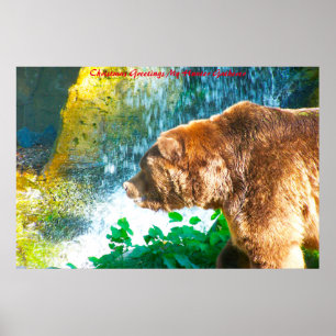 Poster Noël Salutations Mon Hunter Gatherer