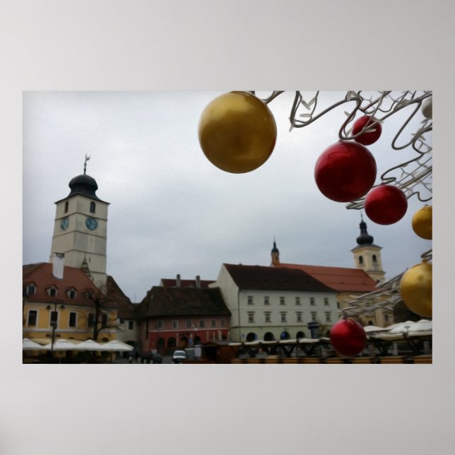Poster Noël silencieux (Devant)
