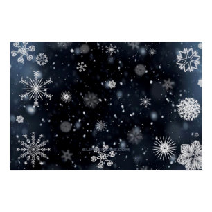 Poster Noël SlipperyJoe de différentes tailles
