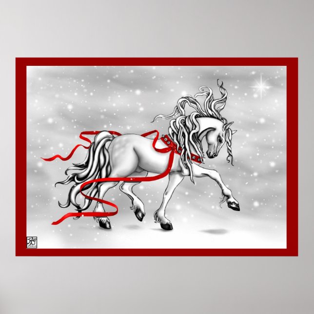 Poster Noël Snow Bells (Devant)